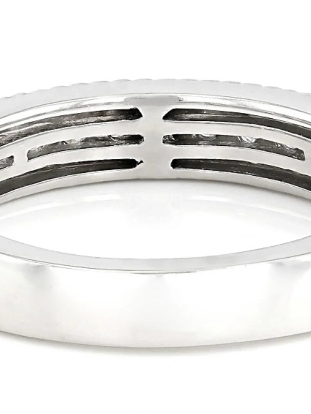 JTV34 - Vanna K -White Lab-Grown Diamond Rhodium over Sterling Ring💎🛍️